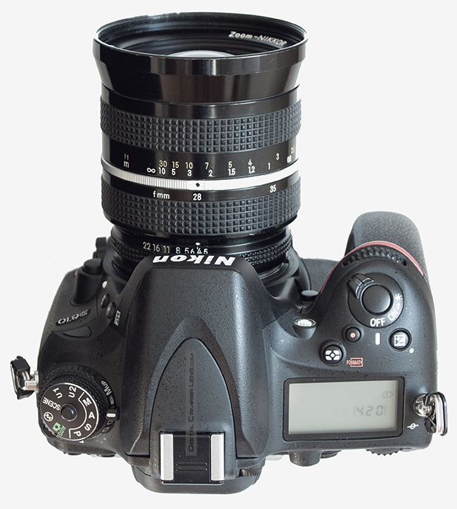 Zoom-NIKKOR 28-45 mm. f/4.5 - Prueba - Review - Test